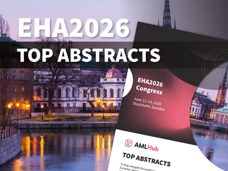 EHA2026 Congress | Top abstracts: What’s hot in AML?